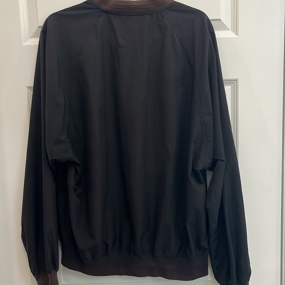 Callaway by Nordstrom Men's Black V-Neck Pullover Windbreaker size L - Picture 6 of 6